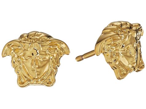 ohrstecker gold versace|Versace earrings for Women .